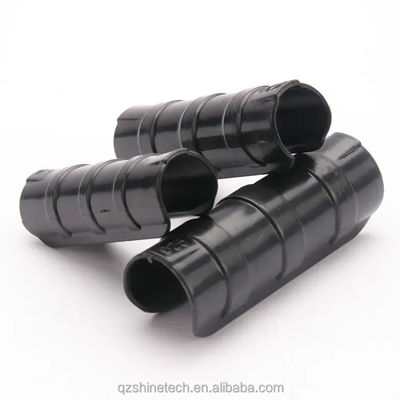 Clip de tubo de plástico ABS branco preto PC para acessórios de estufa de 19mm 20mm 22mm 25mm 32mm