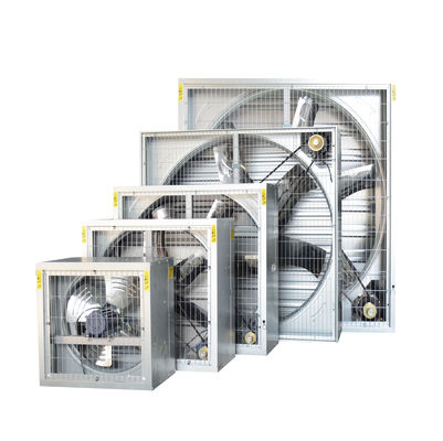 380/220V Indústria de aves de capoeira Ventilação de estufa Ventilador de escape e almofada de arrefecimento