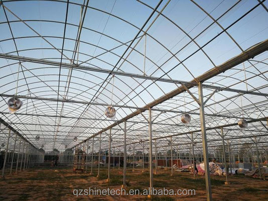 Estufas hidropónicas industriais com resistência super forte Estufas multi-espansões