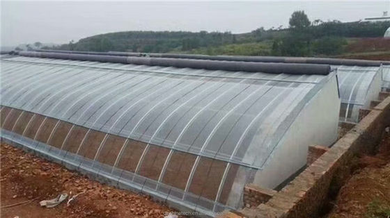 Estufas agrícolas de um único trecho com sistema de isolamento de cobertor de aquecimento