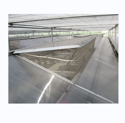 Estufas agrícolas pré-fabricadas com chapas industriais de policarbonato e sistema de arrefecimento
