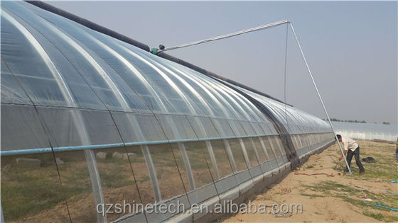 Fácil de montar pequena estufa solar passiva para agricultura sustentável em pequena escala