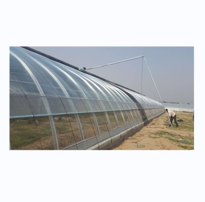 Estufas solares de parede de tijolo de camada única 8-16m Largura com cobertor de isolamento