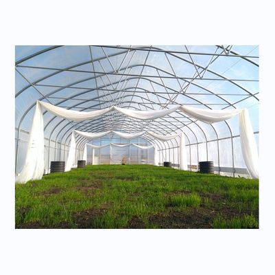 Estufas monoespessas de estrutura simples de película de túnel poliestufas para agricultura