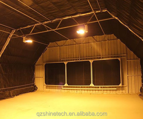 Banco móvel de aço galvanizado a quente Estufas automáticas de privação de luz