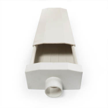 Providenciada inspeção de vídeo 100 * 50mm PVC Planting Gully para hidroponia NFT personalizada
