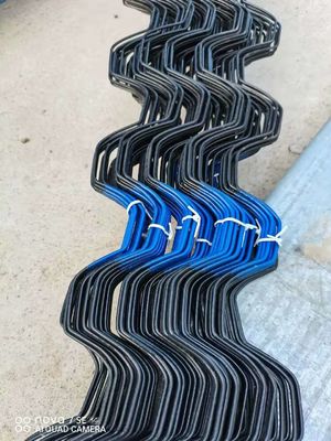 Sistema de fechadura de estufa de galpão de plástico com fio de película de fechadura de moagem e fio zigzag
