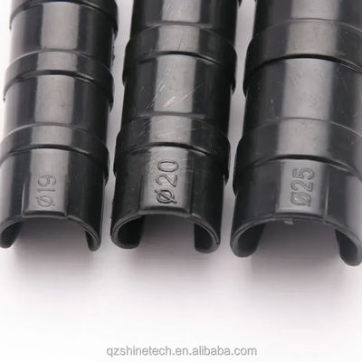 Clip de tubo de plástico ABS branco preto PC para acessórios de estufa de 19mm 20mm 22mm 25mm 32mm