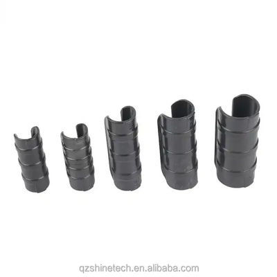 Clip de tubo de plástico ABS branco preto PC para acessórios de estufa de 19mm 20mm 22mm 25mm 32mm