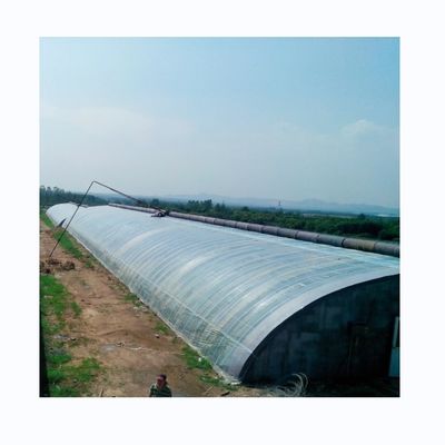 Plantação solar passiva Estufas agrícolas para aquecimento e conservação de calor no inverno