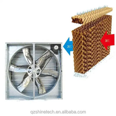 Ventilador de escape de fluxo de ar grande para sistema de ventilação de casa de aves de capoeira de estufa 60KG