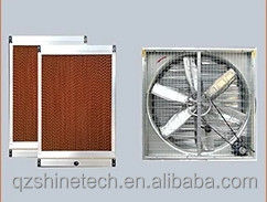 Ventilador de escape de fluxo de ar grande para sistema de ventilação de casa de aves de capoeira de estufa 60KG