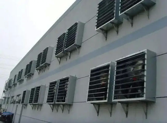 380/220V Indústria de aves de capoeira Ventilação de estufa Ventilador de escape e almofada de arrefecimento