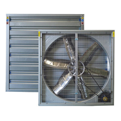 Ventilador de escape de martelo pesado montado na parede para sistema de arrefecimento de frangos de frango da quinta de aves de capoeira